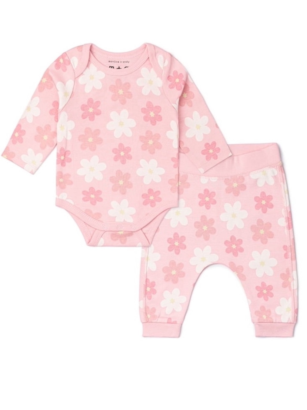 Monica + Andy Pink Floral Set
